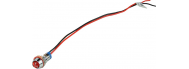 Сигнальная арматура АсКо AC22C-8 красная 220V AC (A0140030217) - фото 2