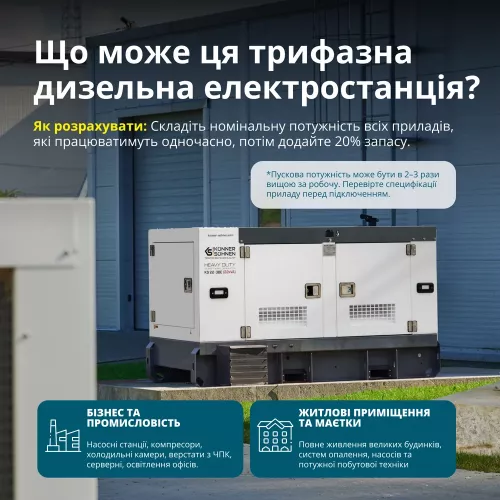 Генератор дизельный Konner&amp;Sohnen KS 22-3BE - фото 13