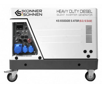 Генератор дизельный Könner & Söhnen KS 6500iDE S ATSR Генератор дизельный Könner & Söhnen KS 6500iDE S ATSR